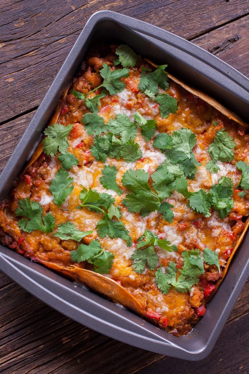 Low Carb Mexican Casserole WW recipe